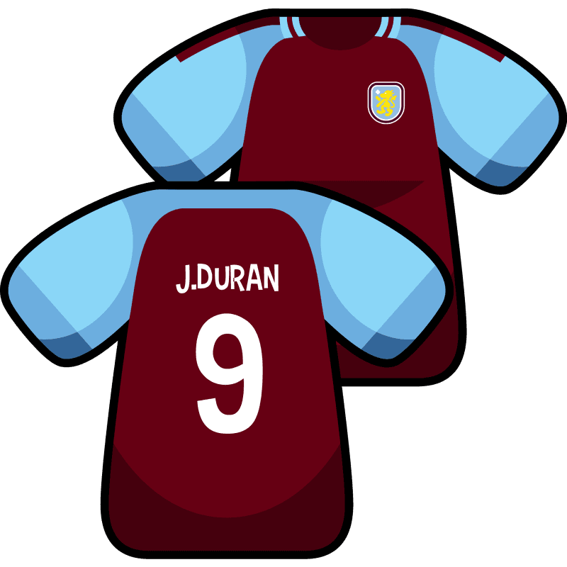 Aston Villa, J.Duran #9