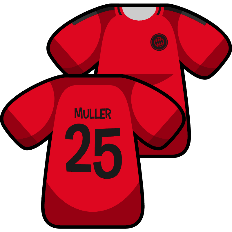 Bayern Munchen, Müller #25