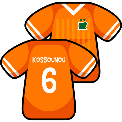 Ivory Coast 22, Kossounou #6
