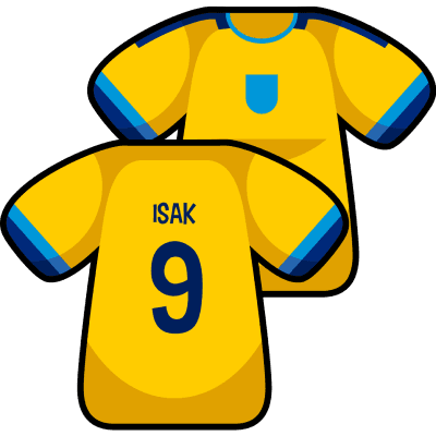 Sweden 22/23, Isak #9